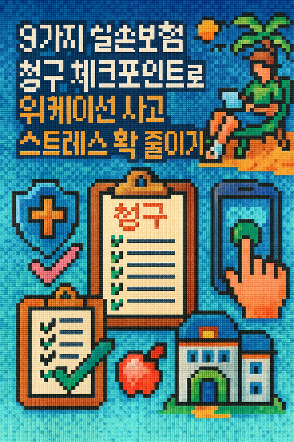 9가지 실손보험 청구 체크포인트로 워케이션 사고 스트레스 80% 줄이기 9 실손보험 청구.