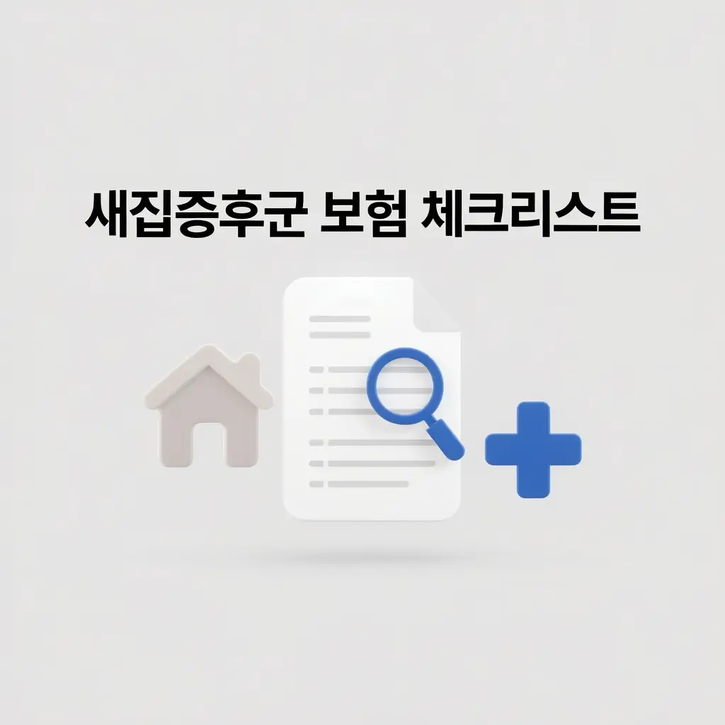 11가지 새집증후군 실손·상해 비교 체크리스트 4 새집증후군 실손보험